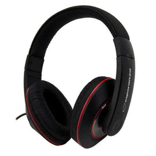 Εικόνα της Headphones Esperanza Hip-Hop Black EH121