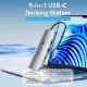 Εικόνα της Docking Station Vention 9-in-1 USB-C PD 4K 100W Gray TOMHB