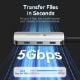 Εικόνα της Docking Station Vention 6-in-1 USB-C 4K Gray TOOHB