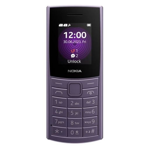 Εικόνα της Κινητό Τηλέφωνο Nokia 110 4G 2" Dual SIM (2024) Purple 1GF032BPF1G01