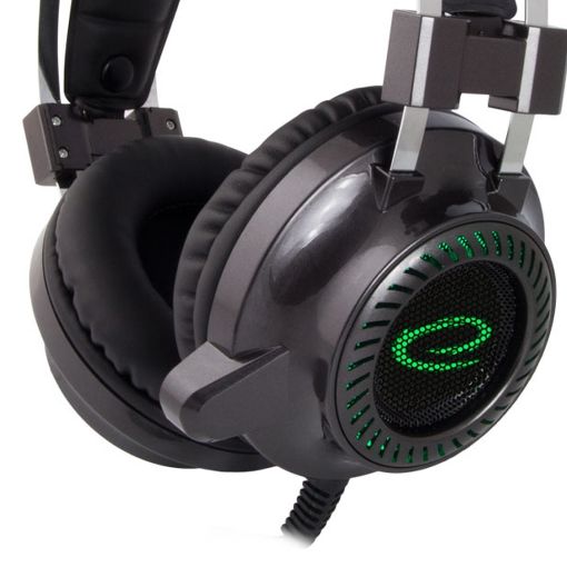Εικόνα της Headphones Esperanza Toxin Black EGH460
