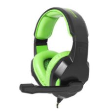 Εικόνα της Headphones Esperanza Cobra Black/Green EGH350G