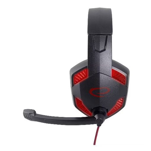 Εικόνα της Headphones Esperanza Blackbird Black/Red EGH400
