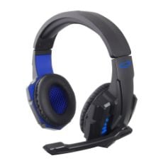 Εικόνα της Headphones Esperanza Avanger Black/Blue EGH450