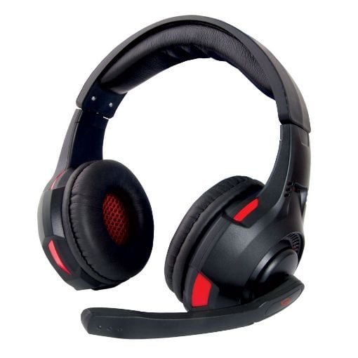 Εικόνα της Headphones Esperanza Stryker Black/Red EGH370