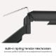Εικόνα της Monitor Arm Powertech Dual 17-32" Tilt / Swivel / Rotate Black PT-1425