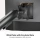 Εικόνα της Monitor Arm Powertech Dual 17-32" Tilt / Swivel / Rotate Black PT-1425