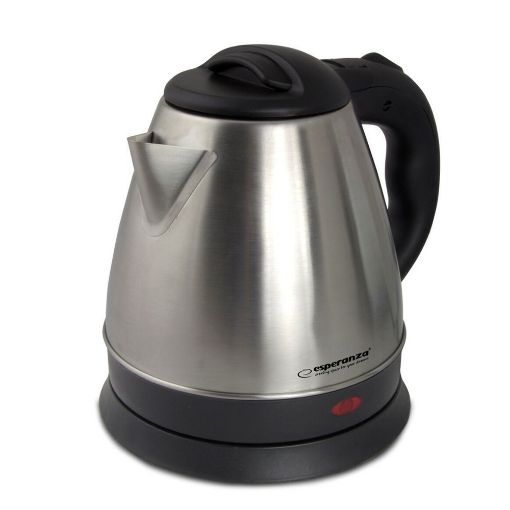 Εικόνα της Βραστήρας Esperanza Spring Ανοξείδωτος 1lt 1350W Silver/Black EKK116X
