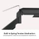 Εικόνα της Monitor Arm Powertech 17-32" Tilt / Swivel / Rotate Black PT-1424