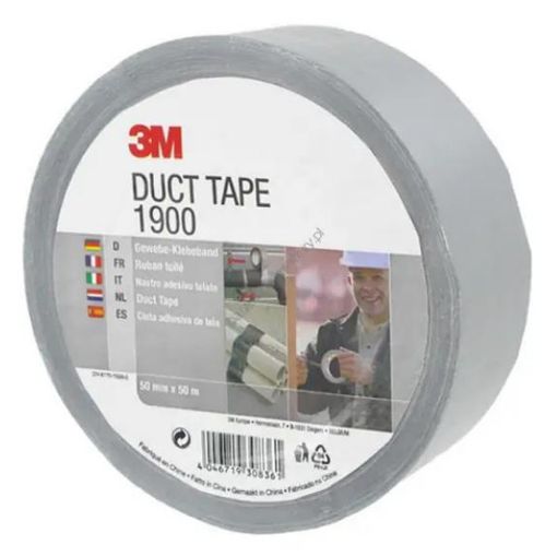 Εικόνα της Ταινία Γενικής Χρήσης 3M Duct Tape Economy 1900 50 mm x 50 m Ασημί DE272913737