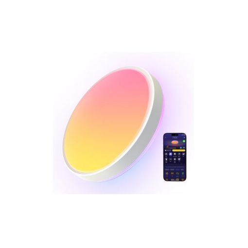 Εικόνα της Govee Square Smart Ceiling Light RGBICWW + RGBICWW Wi-Fi/Bluetooth 15" H60A6