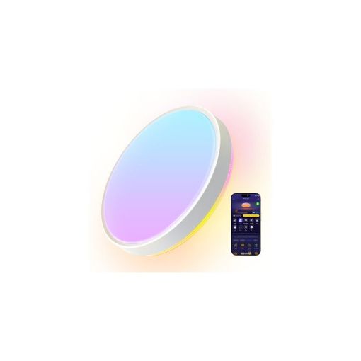 Εικόνα της Govee Square Smart Ceiling Light RGBICWW + RGBICWW Wi-Fi/Bluetooth 15" H60A6
