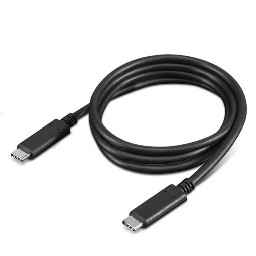 Εικόνα της Καλώδιο Lenovo USB-C Male to USB-C Male 1m 100W Black 4X90U90619
