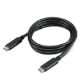 Εικόνα της Καλώδιο Lenovo USB-C Male to USB-C Male 1m 100W Black 4X90U90619