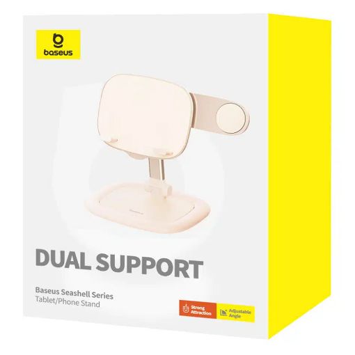 Εικόνα της Baseus Seashell Folding Tablet/Phone Stand for iPhone Pink B10451501411-00