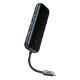 Εικόνα της USB Hub Baseus AcmeJoy 4-in-1 USB-C to 4x USB-A Gray WKJZ010513