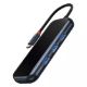 Εικόνα της USB Hub Baseus AcmeJoy 4-in-1 USB-C to 4x USB-A Gray WKJZ010513