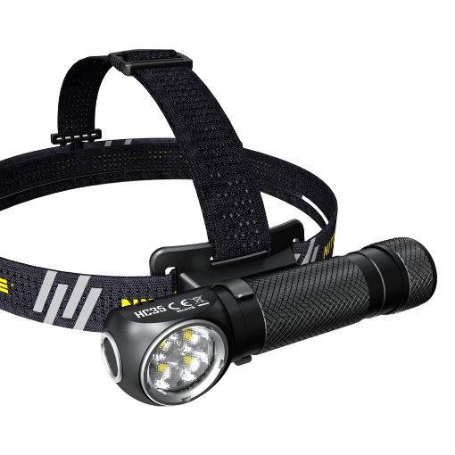 Εικόνα της Φακός Κεφαλής Nitecore HC35 Επαναφορτιζόμενος 2700lm IP68 Black