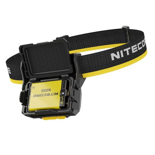 Εικόνα της Φακός Κεφαλής Nitecore HA27 UHE Επαναφορτιζόμενος 800lm IPX6 Black