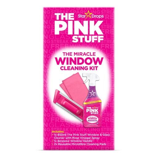 Εικόνα της Σετ Καθαρισμού The Pink Stuff The Miracle Window Cleaning Kit