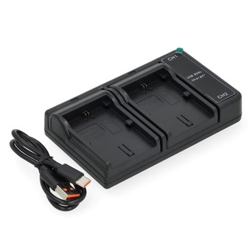 Εικόνα της Φορτιστής Μπαταριών WS Xtreme Power με USB-C για Canon LP-E6 2 Θέσεων 3348B001 8.4V 0.7A