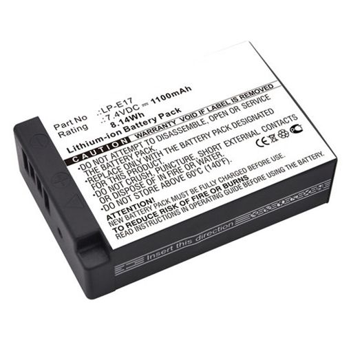 Εικόνα της Μπαταρία WS Xtreme Power για Canon LP-E17 / 9967B002 7.4V 1100mAh