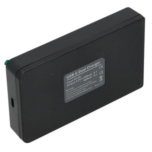 Εικόνα της Φορτιστής Μπαταριών WS Xtreme Power με USB-C για Canon NB-6L 2 Θέσεων 2609B001 4.2V 0.7A