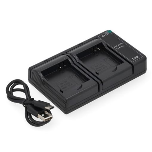 Εικόνα της Φορτιστής Μπαταριών WS Xtreme Power με USB-C για Canon NB-6L 2 Θέσεων 2609B001 4.2V 0.7A