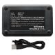 Εικόνα της Φορτιστής Μπαταριών WS Xtreme Power με USB-C για Canon LP-E17 2 Θέσεων 9967B002 8.4V 0.7A