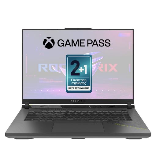 Εικόνα της Laptop Asus ROG Strix G16 G614FR-RV071X 16" AMD Ryzen 9 9955HX 32GB 1TB SSD RTX 5070Ti 12GB Win11 Pro 90NR0NK7-M003A0