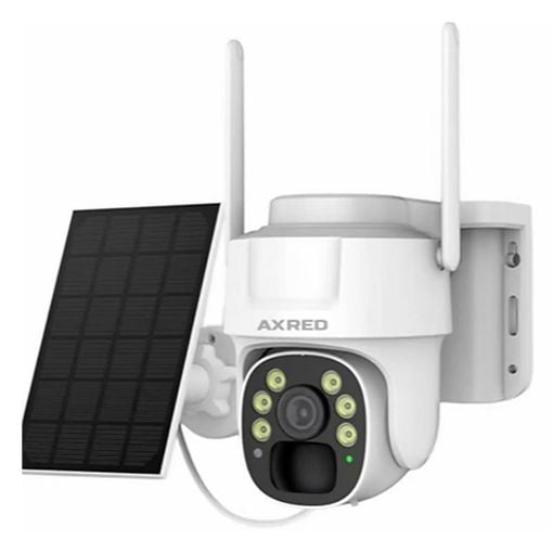 Εικόνα της Outdoor Wireless IP Camera AxRed 4G 5MP Ultra HD IP65 + Solar Panel RHS-5504G