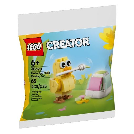 Εικόνα της LEGO Creator: Easter Egg Chick Painting Fun (Polybag) 30690