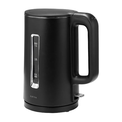 Εικόνα της Βραστήρας Estia Clarity Γυάλινος 1.5lt 1500W Black 06-39202