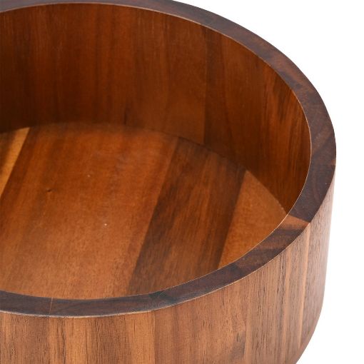 Εικόνα της Φρουτιέρα Estia Allure Ξύλινη 30x30x9.5cm Καφέ 01-38397