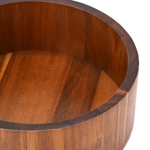 Εικόνα της Φρουτιέρα Estia Allure Ξύλινη 25x25x9.5cm Καφέ 01-38380