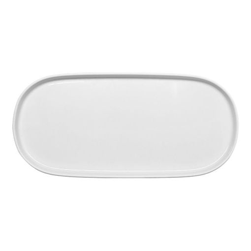 Εικόνα της Πιατέλα Οβάλ Estia Kyra Πορσελάνινη 36cm White 07-39059