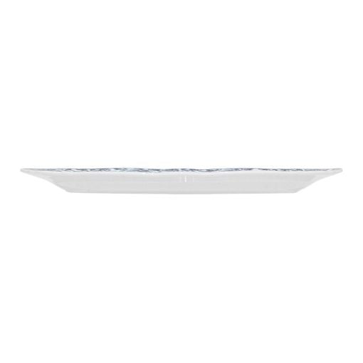 Εικόνα της Πιατέλα Οβάλ Estia Reverie Πορσελάνινη 30cm White/Blue 07-38786