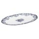 Εικόνα της Πιατέλα Οβάλ Estia Reverie Πορσελάνινη 30cm White/Blue 07-38786