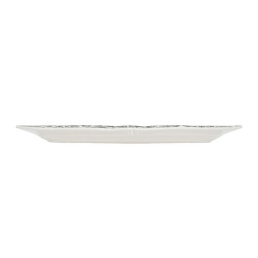 Εικόνα της Πιατέλα Οβάλ Estia Reverie Πορσελάνινη 30cm White/Green 07-38779