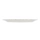 Εικόνα της Πιατέλα Οβάλ Estia Reverie Πορσελάνινη 30cm White/Green 07-38779