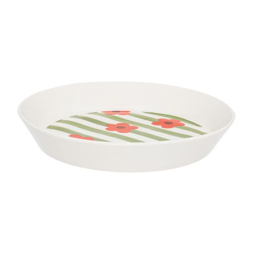 Εικόνα της Πιάτο Βαθύ Estia Bloomlines Πορσελάνινο 22cm White 07-38984