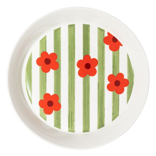 Εικόνα της Πιάτο Βαθύ Estia Bloomlines Πορσελάνινο 22cm White 07-38984