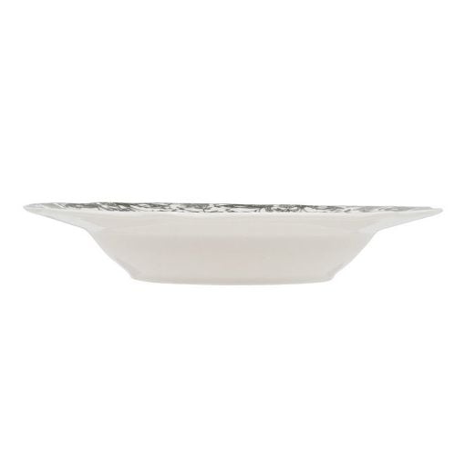 Εικόνα της Πιάτο Βαθύ Estia Reverie Πορσελάνινο 22cm White/Green 07-38724