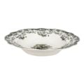 Εικόνα της Πιάτο Βαθύ Estia Reverie Πορσελάνινο 22cm White/Green 07-38724