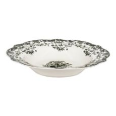Εικόνα της Πιάτο Βαθύ Estia Reverie Πορσελάνινο 22cm White/Green 07-38724