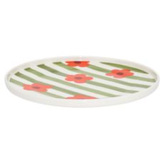 Εικόνα της Πιάτο Ρηχό Estia Bloomlines Πορσελάνινο 27cm White 07-38977