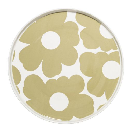 Εικόνα της Πιάτο Ρηχό Estia Beige Bloom Πορσελάνινο 27cm White/Beige 07-38946