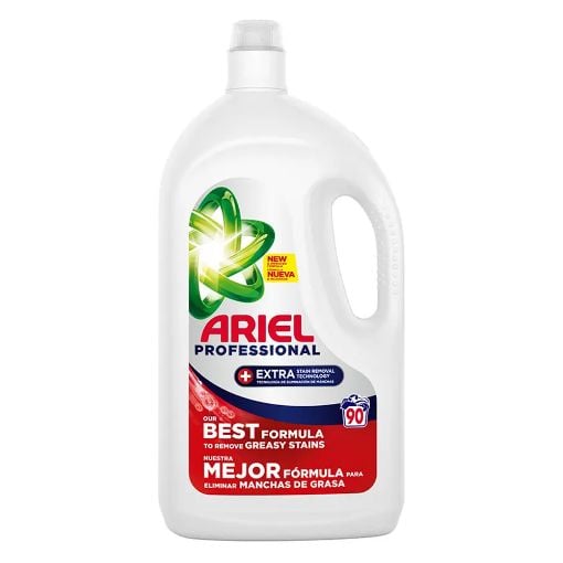 Εικόνα της Υγρό Απορρυπαντικό Ρούχων Ariel Extra Stain Removal 90 Μεζούρες