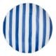 Εικόνα της Πιάτο Ρηχό Estia Ligne Πορσελάνινο 20cm White/Blue 07-38908