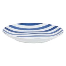 Εικόνα της Πιάτο Ρηχό Estia Ligne Πορσελάνινο 20cm White/Blue 07-38908